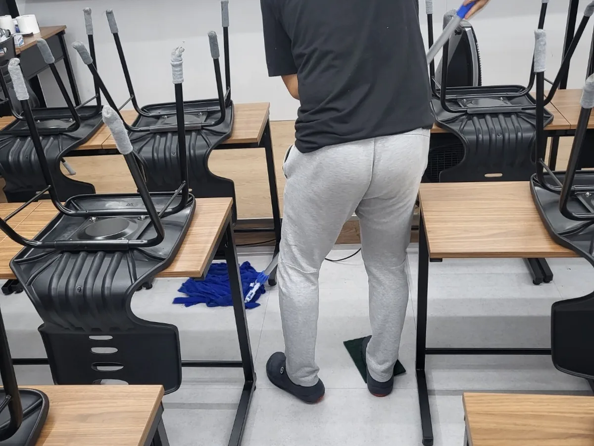 남구 이천동 학교 교장실·교무실 위생청소 사례 - 행진크린